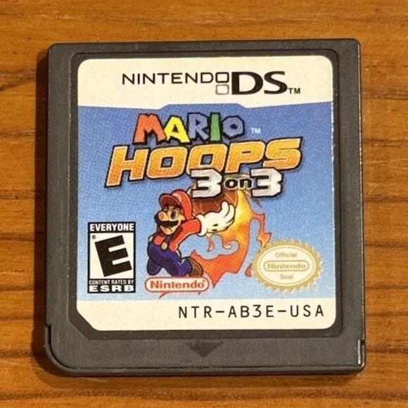 Mario HOOPS 3 On 3 (Nintendo DS 2006) Tested Working Watch Video - Picture 1 of 6